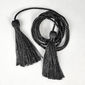 8050 - TASSEL CORDA DUPLO PRETO 8050 - TASSEL CORDA DUPLO PRETO