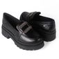 Mocassim Loafer Dakota Tratorado Feminino Cor Preto