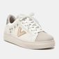 Tênis Via Marte Casual Feminino Cor Branco/Bege Tênis Via Marte Casual Feminino Cor Branco/Bege