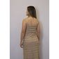 Vestido Bellina Feminino Cor Caqui