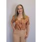 Blusa Maxma Feminino Cor Marrom