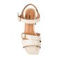 Sandália Dakota Salto Bloco Feminino Cor Bege