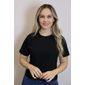 Blusa Cropped Lzt Algodão Feminino Cor Preto Blusa Cropped Lzt Algodão Feminino Cor Preto