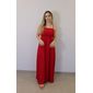 Vestido Kodos Longo Feminino Cor  Vermelho