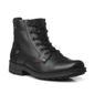 Bota Pegada Em Couro Masculino Cor Preto Bota Pegada Em Couro Masculino Cor Preto