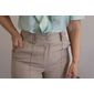 Calça Maxma Alfaiataria Feminino Cor Nude Calça Maxma Alfaiataria Feminino Cor Nude