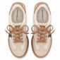 Tênis Piccadilly Feminino Cor Off White/Dourado Brulee