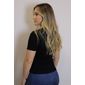 Blusa Cropped Lzt Ribana Feminino Cor Preto Blusa Cropped Lzt Ribana Feminino Cor Preto