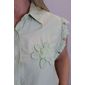 Camisa Maxma Regata Feminina Cor Verde