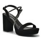 Sandália Via Marte Salto Alto Plataforma Feminino Cor Preto Sandália Via Marte Salto Alto Plataforma Feminino Cor Preto