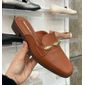 Mule Piccadilly Feminino Cor Ocre