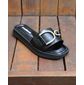 Tamanco Moleca Rasteira Feminino Cor Preto Tamanco Moleca Rasteira Feminino Cor Preto