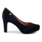 Scarpin Vizzano Meia Pata Salto Alto Feminino Cor Preto Scarpin Vizzano Meia Pata Salto Alto Feminino Cor Preto