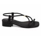 Sandália Ramarim Salto Bloco Baixo Feminino Cor Preto Sandália Ramarim Salto Bloco Baixo Feminino Cor Preto