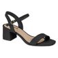 Sandália Moleca Salto Médio Feminino Cor Preto Sandália Moleca Salto Médio Feminino Cor Preto