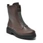 Bota Via Marte Strass Salto Baixo Feminino Cor Cafe Bota Via Marte Strass Salto Baixo Feminino Cor Cafe