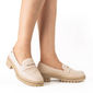 Mocassim Loafer Dakota Feminino Cor Bege