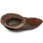 Bota Pegada Cano Alto Em Couro Feminino Cor Pinhão Bota Pegada Cano Alto Em Couro Feminino Cor Pinhão