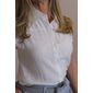 Camisa Maxma Regata Feminina Cor Off White