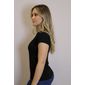 Blusa Lzt Baby Look Viscose Feminino Cor Preto Blusa Lzt Baby Look Viscose Feminino Cor Preto