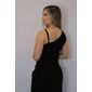 Vestido Bellina Midi Feminino Cor Preto Vestido Bellina Midi Feminino Cor Preto