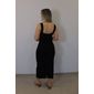 Vestido Midi Lzt Ribana Feminino Cor Preto Vestido Midi Lzt Ribana Feminino Cor Preto