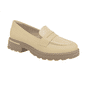 Mocassim Loafer Picadilly Feminino Cor Nude Brulee Mocassim Loafer Picadilly Feminino Cor Nude Brulee