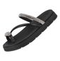 Papete Slide Moleca Com Brilho Feminino Preto Papete Slide Moleca Com Brilho Feminino Preto