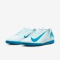 Chuteira Nike Futsal Vapor 16 Club Masculino Cor Branco/Azul Chuteira Nike Futsal Vapor 16 Club Masculino Cor Branco/Azul