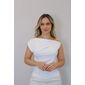 Blusa Bellina Feminina Cor Off White Blusa Bellina Feminina Cor Off White