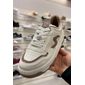 Tênis Via Marte Casual Feminino Cor Off White/Marrom Tênis Via Marte Casual Feminino Cor Off White/Marrom