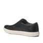 Tênis Slip On Pegada Em Couro Masculino Cor Marrom Preto Tênis Slip On Pegada Em Couro Masculino Cor Marrom Preto