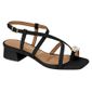 Sandália Vizzano Salto Baixo Feminino Cor Preto Sandália Vizzano Salto Baixo Feminino Cor Preto
