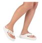 Chinelo Flat Moleca Gaspea Feminino Cor Off White Chinelo Flat Moleca Gaspea Feminino Cor Off White