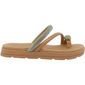 Papete Slide Moleca Com Brilho Feminino Nude Papete Slide Moleca Com Brilho Feminino Nude