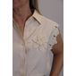 Camisa Maxma Regata Feminina Cor Nude Camisa Maxma Regata Feminina Cor Nude