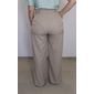 Calça Maxma Alfaiataria Feminino Cor Nude Calça Maxma Alfaiataria Feminino Cor Nude