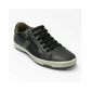 Sapatênis Pegada em Couro Masculino Cor Preto Sapatênis Pegada em Couro Masculino Cor Preto