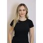 Blusa Ribana Lzt Gola Redonda Feminino Cor Preto Blusa Ribana Lzt Gola Redonda Feminino Cor Preto
