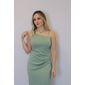 Vestido Bellina Midi Feminino Cor Verde Vestido Bellina Midi Feminino Cor Verde
