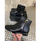 Bota Vizzano Salto Baixo Feminino Cor Preto Bota Vizzano Salto Baixo Feminino Cor Preto
