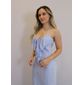 Vestido Longo My Crush Feminino Cor Azul Vestido Longo My Crush Feminino Cor Azul