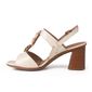 Sandália Dakota Salto Bloco Feminino Cor Bege Sandália Dakota Salto Bloco Feminino Cor Bege