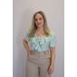 Blusa Maxma Feminino Cor Verde