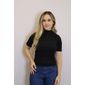 Cropped Lzt Gola Alta Ribana Feminino Cor Preto Cropped Lzt Gola Alta Ribana Feminino Cor Preto
