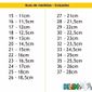 Tênis Klin Flash Led Infantil Cor Preto