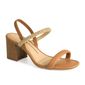 Sandália Dakota Salto Bloco Feminino Cor Caramelo Sandália Dakota Salto Bloco Feminino Cor Caramelo