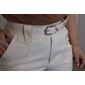 Short Maxma Linho Feminino Cor Off White