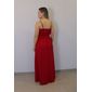 Vestido Kodos Longo Feminino Cor  Vermelho