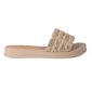 Rasteira Dakota Flatform Feminino Cor Bege/Dourado Rasteira Dakota Flatform Feminino Cor Bege/Dourado